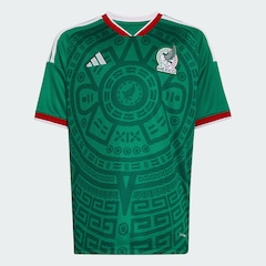 Camisa Seleção do México I 26/27 Torcedor adidas Infantil - Foto 1