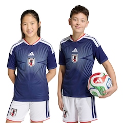Camisa Seleção do Japão I 25/26 Torcedor adidas Infantil - Foto 1