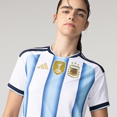 Camisa Seleção da Argentina I 26/27 Torcedora adidas Feminina - Foto 5