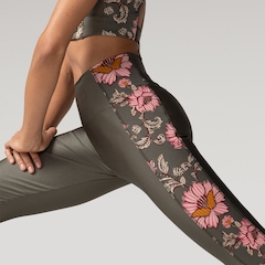 Calça Legging Farm Recorte Aurora Floral Feminina - Foto 5