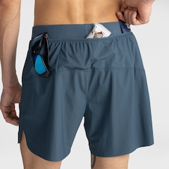 Bermuda Asics 5 Est Fog Masculina - Foto 7