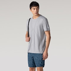 Bermuda Estampa Ar Logo ASICS Masculina - Foto 1