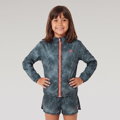 Jaqueta Corta Vento Estampado ASICS Infantil - Foto 1