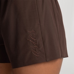Shorts Asics Plano Signature - Feminino - Foto 4