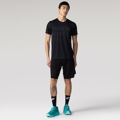 Bermuda ASICS Malha Recorte Lateral Masculina - Foto 4