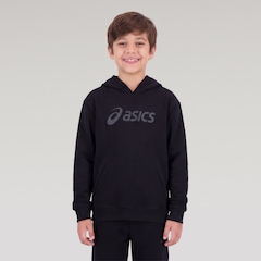 Blusão Moletom ASICS Canguru Infantil - Foto 1