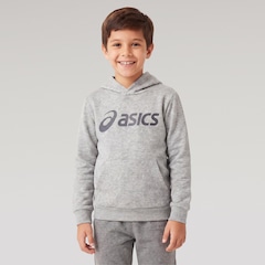 Blusão Moletom ASICS Canguru Infantil - Foto 1