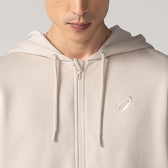 Jaqueta Moletom Canguru Com Fleece ASICS Masculina - Foto 4