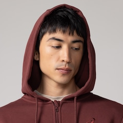 Jaqueta Moletom Canguru Com Fleece ASICS Masculina - Foto 6
