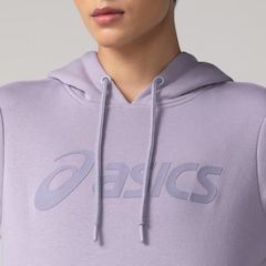 Blusão Moletom ASICS Canguru Com Fleece Feminino - Foto 5