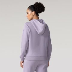 Blusão Moletom ASICS Canguru Com Fleece Feminino - Foto 2