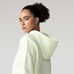 BLUSAO ASICS CROPPED COM CAPUZ E FLEECE - Foto 4