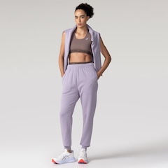 Calça Moletom ASICS Jogger Com Fleece Feminino - Foto 3