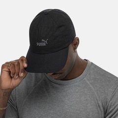 Boné Puma Essential Elevated Aba Curva Adulto - Foto 5