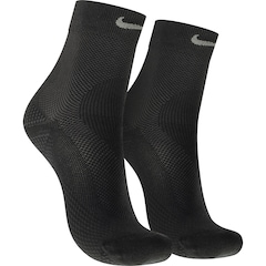 Meia Para Corrida Nike Lightweight Running Crew Ankle 1 par - Foto 1
