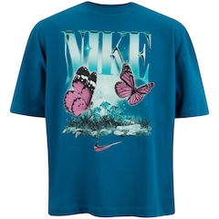 CAMISETA NIKE NSW TEE BUTTRFLY OS - Foto 1