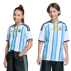Camisa Seleção da Argentina I 26/27 Torcedor adidas Infantil - Foto 1