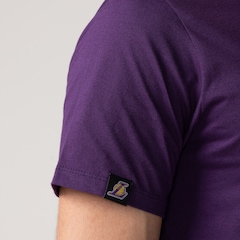 Camiseta New Lakers NBA - Masculina - Foto 5