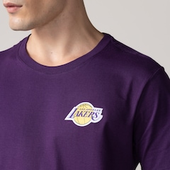 Camiseta New Lakers NBA - Masculina - Foto 7