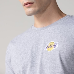 Camiseta New Lakers NBA - Masculina - Foto 6