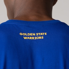 Camiseta NBA Masculina Golden State Warriors N1601 - Foto 4