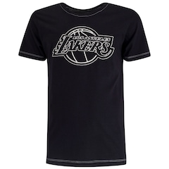 Camiseta Los Angeles Lakers NBA Minimal N0490 Masculina - Foto 5