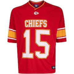 Camiseta do Kansas City Chiefs NFL Mahomes NF187 Masculina - Foto 1