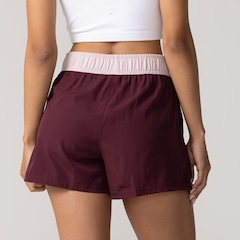 Shorts Oxer Liso Cos Contrastante - Feminino - Foto 3