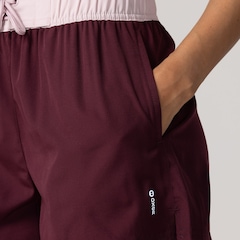 Shorts Oxer Liso Cos Contrastante - Feminino - Foto 5