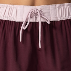 Shorts Oxer Liso Cos Contrastante - Feminino - Foto 6