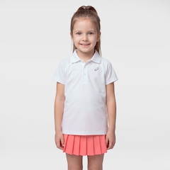 Camisa Polo Racket Asics Menina - Foto 1