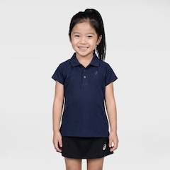 Camisa Polo Racket Asics Menina - Foto 1