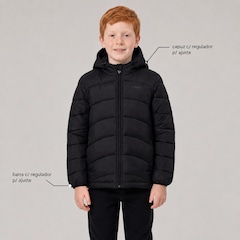 Jaqueta Puffer Nord com Capuz Infantil - Foto 2