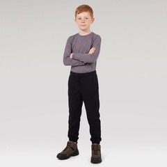 Calça SP Fleece Nord Infantil - Foto 3