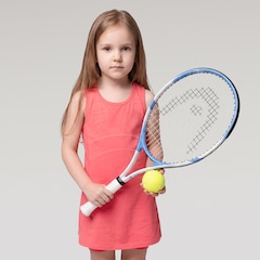 VESTIDO RACKET JUVENIL MENINA ASICS - Foto 1