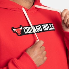 Blusão com Capuz NBA Chicago Bulls Wordmark - Masculino - Foto 3
