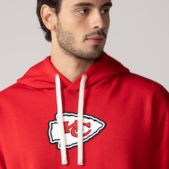 Blusão NFL Lic. Kansas City Chiefs NF258 Masculino - Foto 4