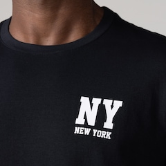 Camiseta Adams Baseball Casual - Masculina - Foto 4