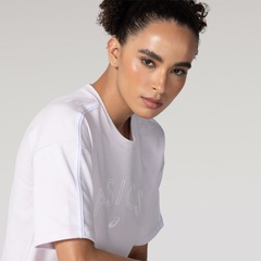 Camiseta Ls Mp Asics Lic Cropped Cla Feminina - Foto 5