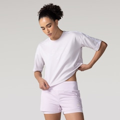 Camiseta Ls Mp Asics Lic Cropped Cla Feminina - Foto 1