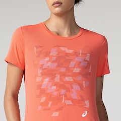 Camiseta Asics LIC Estampa CRE Feminina - Foto 5