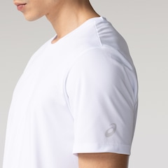 Camiseta Asics LS MP Estampada - Masculina - Foto 5
