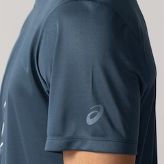 Camiseta Asics LS MP Estampada - Masculina - Foto 4