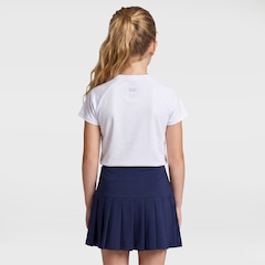 Camiseta Asics Emblema Racket Menina - Infantil - Foto 2