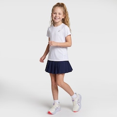 Camiseta Asics Emblema Racket Menina - Infantil - Foto 3