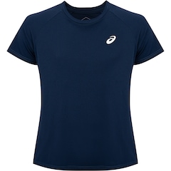 Camiseta Asics Emblema Racket Menina - Infantil - Foto 1