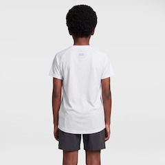 Camiseta Tennis Asics Emblema Menino - Infantil - Foto 2