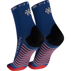 Meia De Corrida Steigen Cano Médio 33 ao 44 Unissex - Foto 2