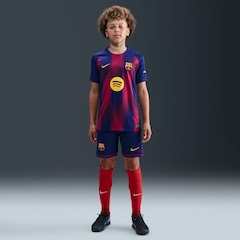 Camisa Barcelona I 25/26 Torcedor Pro Nike Infantil - Foto 6