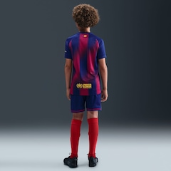 Camisa Barcelona I 25/26 Torcedor Pro Nike Infantil - Foto 7